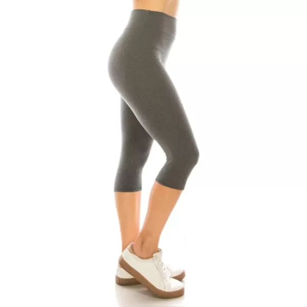Capri Length Heather Charcoal