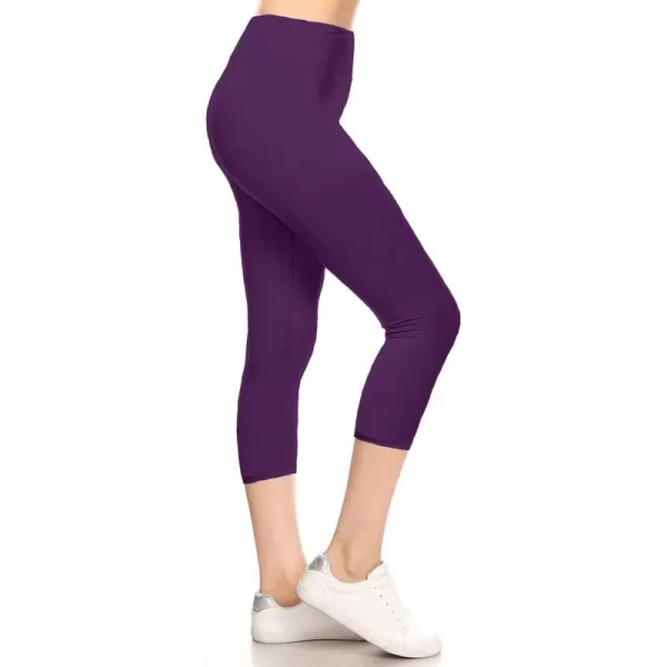 Capri Length Purple
