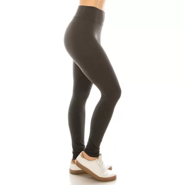 Full Length Heather Dark Charcoal