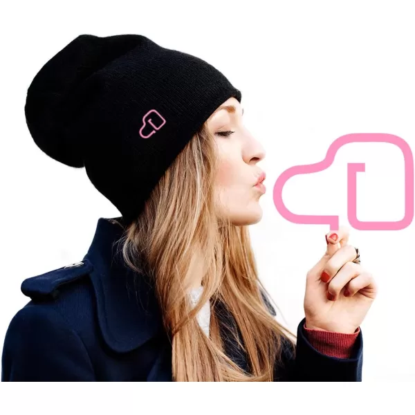 Leggings Depot Women Men Unisex Stretchable Warm Winter Fashion Knit Beanie Hat