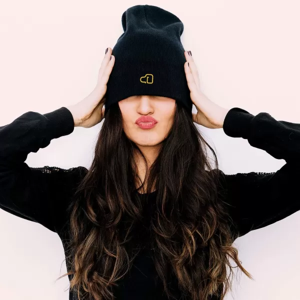 Leggings Depot Women Men Unisex Stretchable Warm Winter Fashion Knit Beanie Hat