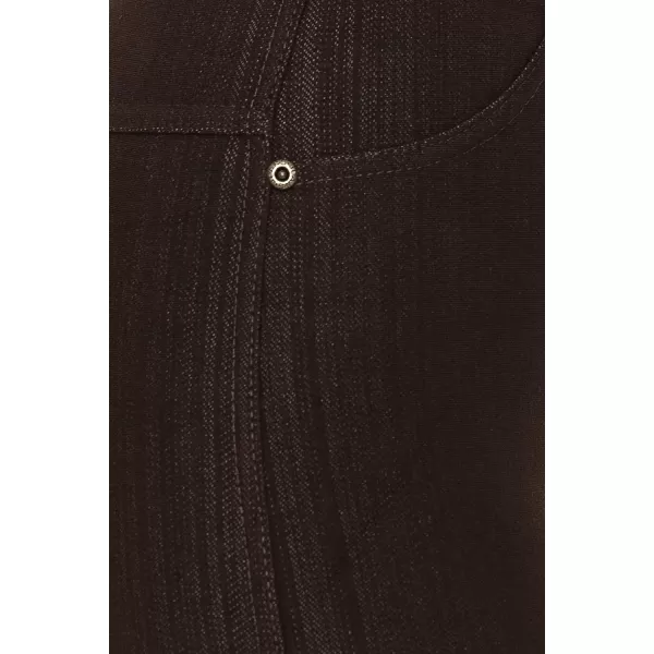Leggings Depot Women's Cotton Blend Stretch Pull-on Jeggings Casual Pants with Pockets 