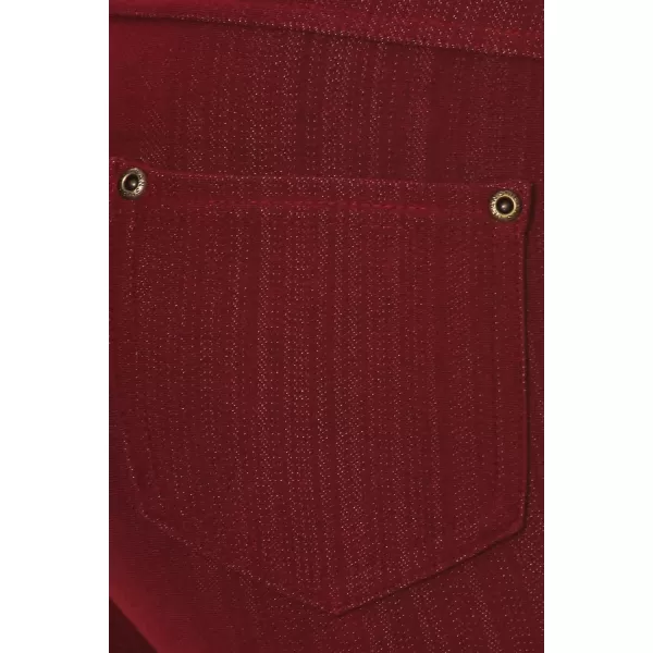 Leggings Depot Women's Cotton Blend Stretch Pull-on Jeggings Casual Pants with Pockets 