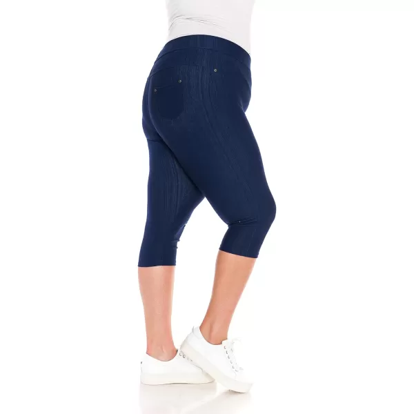 Leggings Depot Women's Cotton Blend Stretch Pull-on Jeggings Casual Pants with Pockets 