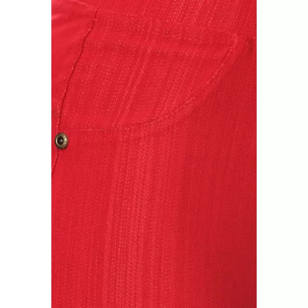 Leggings Depot Women's Cotton Blend Stretch Pull-on Jeggings Casual Pants with Pockets 