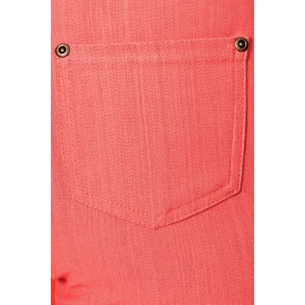 Leggings Depot Women's Cotton Blend Stretch Pull-on Jeggings Casual Pants with Pockets 