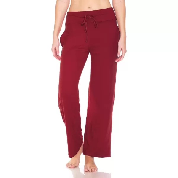 Leggings Depot Women's Fashion Pajama Pants with Pockets Comfy Drawstring Sleep Lounge Bottoms