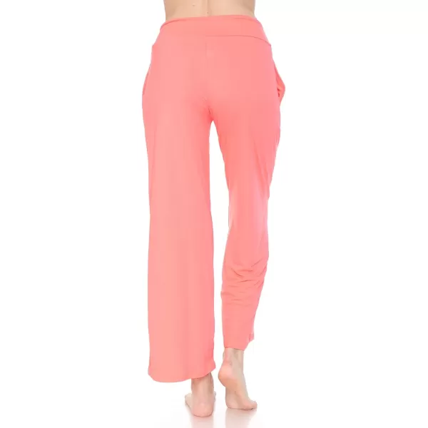 Leggings Depot Women's Fashion Pajama Pants with Pockets Comfy Drawstring Sleep Lounge Bottoms