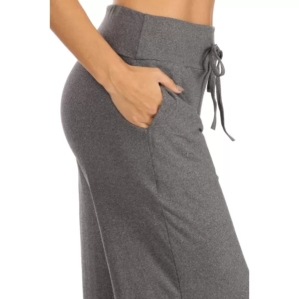 Leggings Depot Women's Fashion Pajama Pants with Pockets Comfy Drawstring Sleep Lounge Bottoms