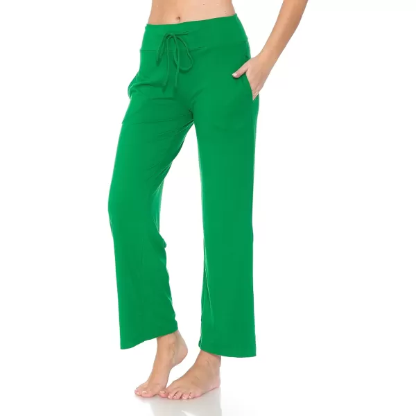 Leggings Depot Women's Fashion Pajama Pants with Pockets Comfy Drawstring Sleep Lounge Bottoms