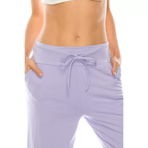 Leggings Depot Women's Fashion Pajama Pants with Pockets Comfy Drawstring Sleep Lounge Bottoms