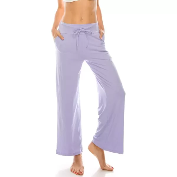 Leggings Depot Women's Fashion Pajama Pants with Pockets Comfy Drawstring Sleep Lounge Bottoms