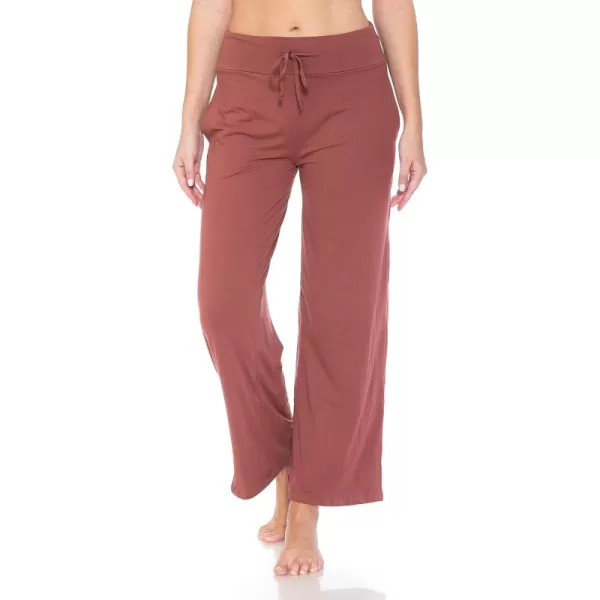 Leggings Depot Women's Fashion Pajama Pants with Pockets Comfy Drawstring Sleep Lounge Bottoms