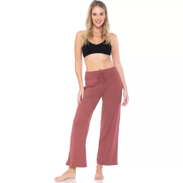 Leggings Depot Women's Fashion Pajama Pants with Pockets Comfy Drawstring Sleep Lounge Bottoms