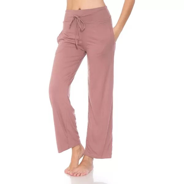 Leggings Depot Women's Fashion Pajama Pants with Pockets Comfy Drawstring Sleep Lounge Bottoms