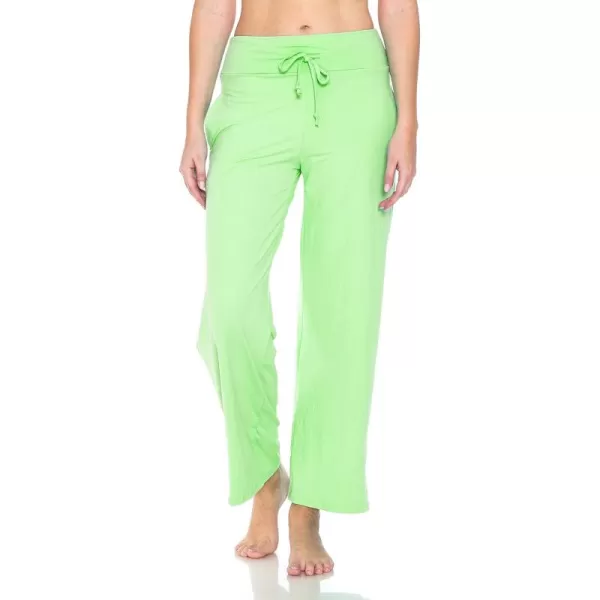 Leggings Depot Women's Fashion Pajama Pants with Pockets Comfy Drawstring Sleep Lounge Bottoms