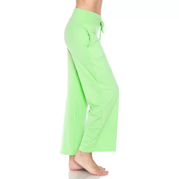 Leggings Depot Women's Fashion Pajama Pants with Pockets Comfy Drawstring Sleep Lounge Bottoms