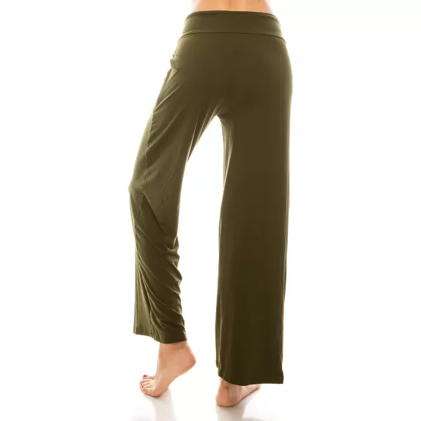 Leggings Depot Women's Fashion Pajama Pants with Pockets Comfy Drawstring Sleep Lounge Bottoms