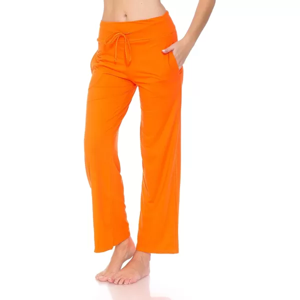 Leggings Depot Women's Fashion Pajama Pants with Pockets Comfy Drawstring Sleep Lounge Bottoms