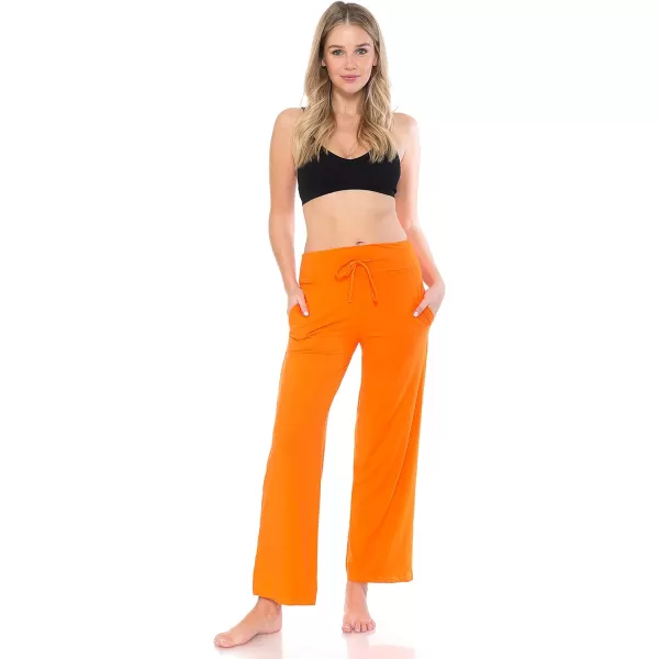 Leggings Depot Women's Fashion Pajama Pants with Pockets Comfy Drawstring Sleep Lounge Bottoms