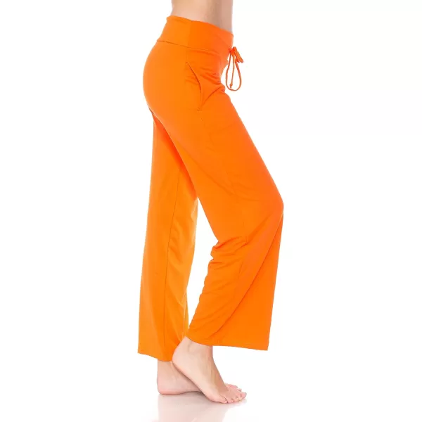 Leggings Depot Women's Fashion Pajama Pants with Pockets Comfy Drawstring Sleep Lounge Bottoms