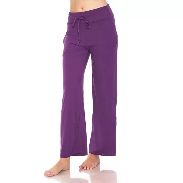 Leggings Depot Women's Fashion Pajama Pants with Pockets Comfy Drawstring Sleep Lounge Bottoms