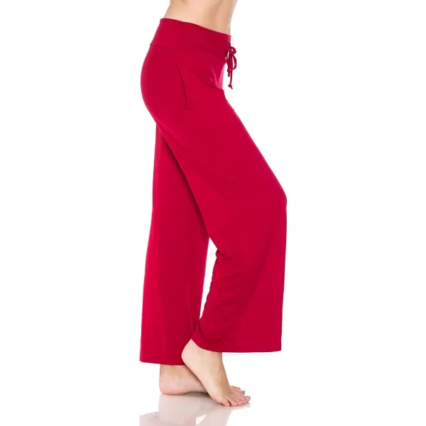 Leggings Depot Women's Fashion Pajama Pants with Pockets Comfy Drawstring Sleep Lounge Bottoms