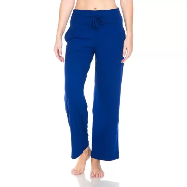 Leggings Depot Women's Fashion Pajama Pants with Pockets Comfy Drawstring Sleep Lounge Bottoms