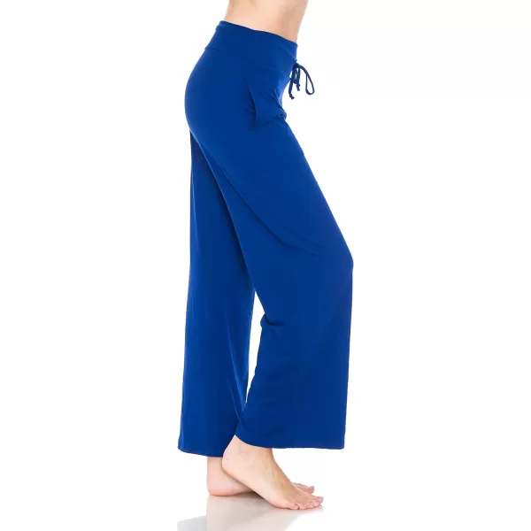 Leggings Depot Women's Fashion Pajama Pants with Pockets Comfy Drawstring Sleep Lounge Bottoms