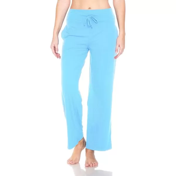 Leggings Depot Women's Fashion Pajama Pants with Pockets Comfy Drawstring Sleep Lounge Bottoms