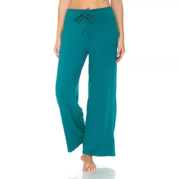 Leggings Depot Women's Fashion Pajama Pants with Pockets Comfy Drawstring Sleep Lounge Bottoms