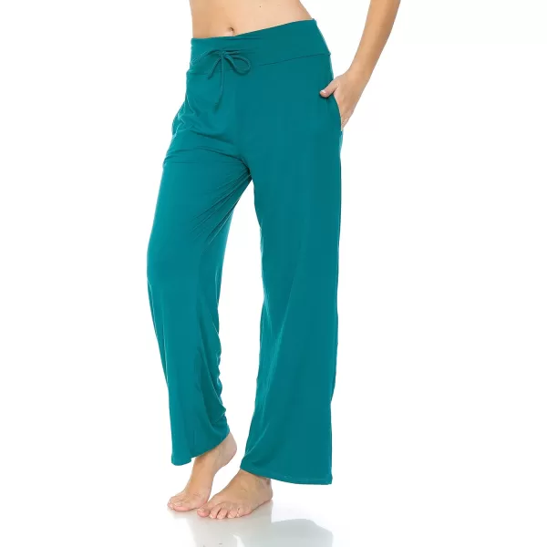 Leggings Depot Women's Fashion Pajama Pants with Pockets Comfy Drawstring Sleep Lounge Bottoms