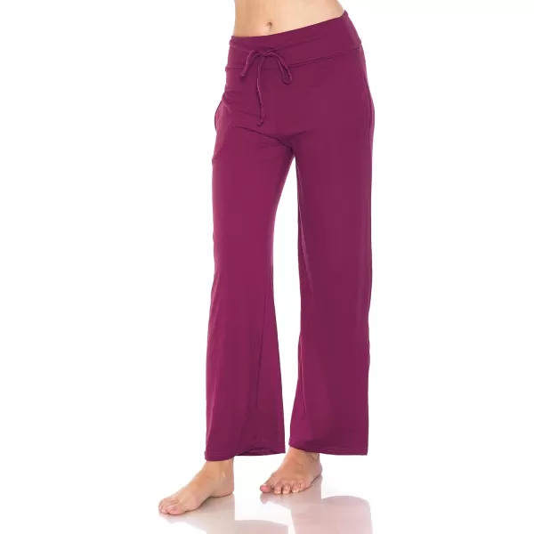 Leggings Depot Women's Fashion Pajama Pants with Pockets Comfy Drawstring Sleep Lounge Bottoms