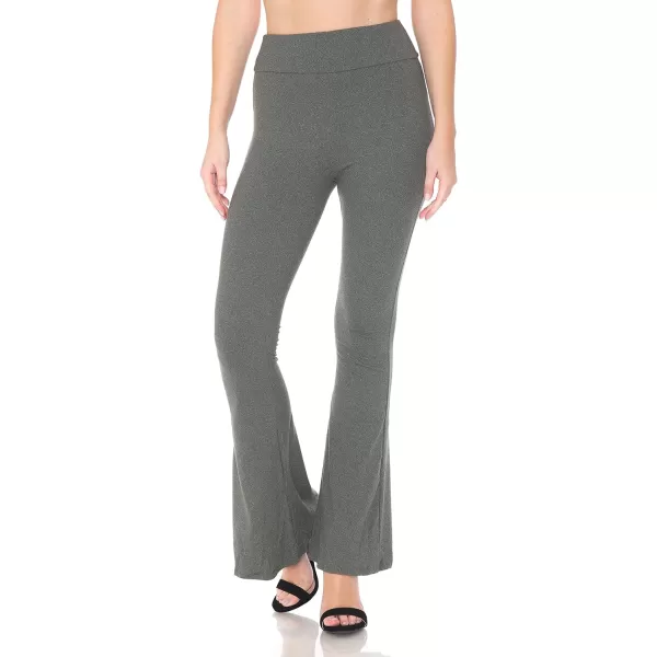 Leggings Depot Women's Flared Casual, Work, Lounge Palazzo Pants-Wide Leg