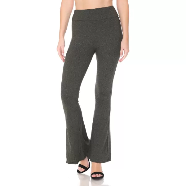 Leggings Depot Women's Flared Casual, Work, Lounge Palazzo Pants-Wide Leg