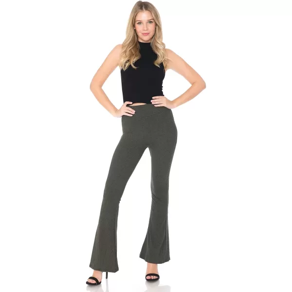 Leggings Depot Women's Flared Casual, Work, Lounge Palazzo Pants-Wide Leg