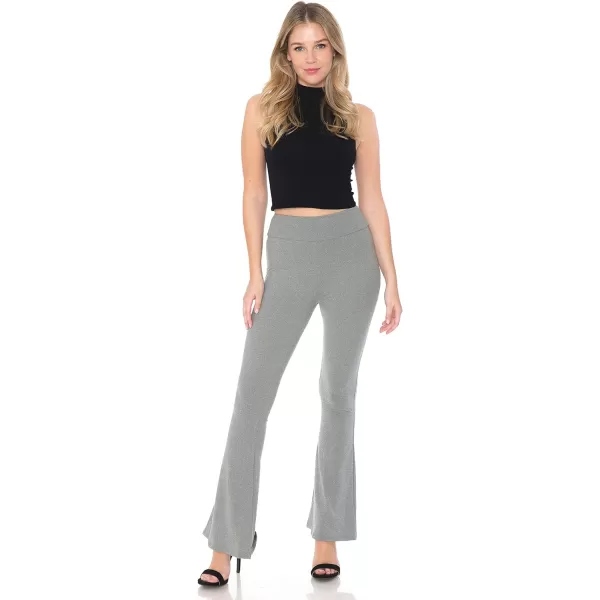 Leggings Depot Women's Flared Casual, Work, Lounge Palazzo Pants-Wide Leg