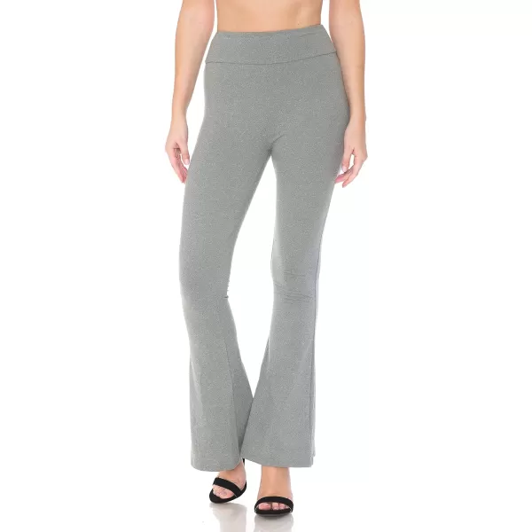 Leggings Depot Women's Flared Casual, Work, Lounge Palazzo Pants-Wide Leg