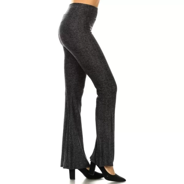 Leggings Depot Women's Flared Casual, Work, Lounge Palazzo Pants-Wide Leg