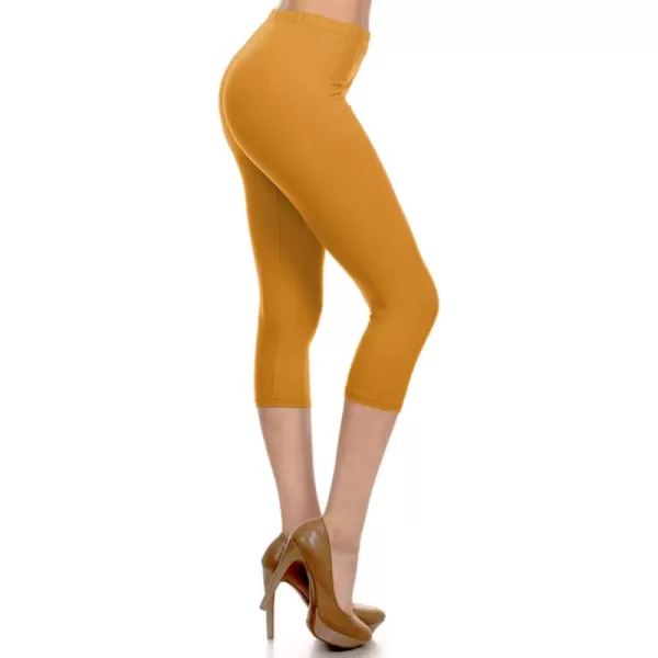 Capri Length Mustard