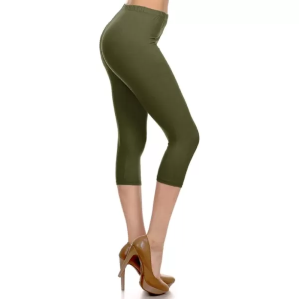 Capri Length Olive