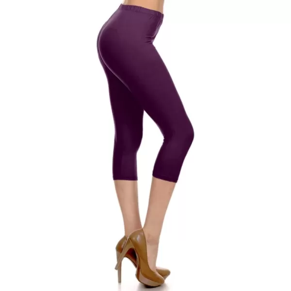 Capri Length Purple
