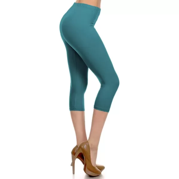 Capri Length Teal