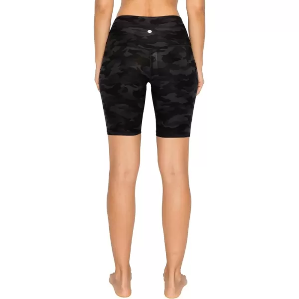 8 inch Black Camouflage