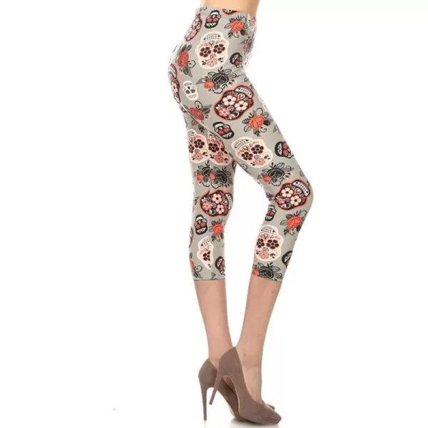 Capri-Skull Chiffon Skull