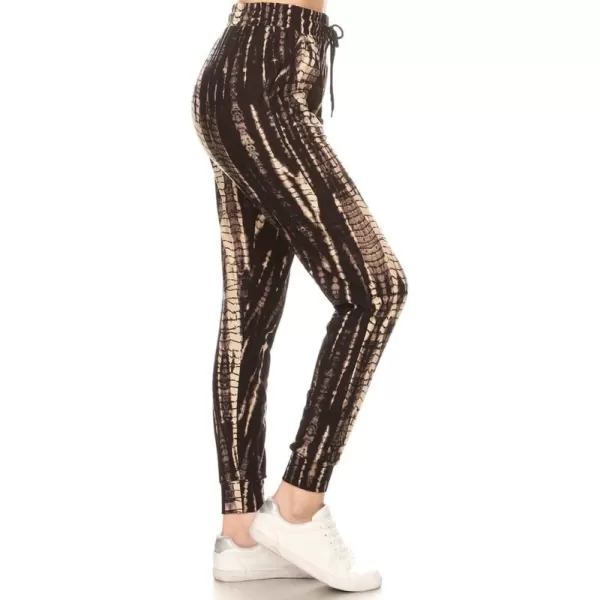 Black and Tan Tie Dye