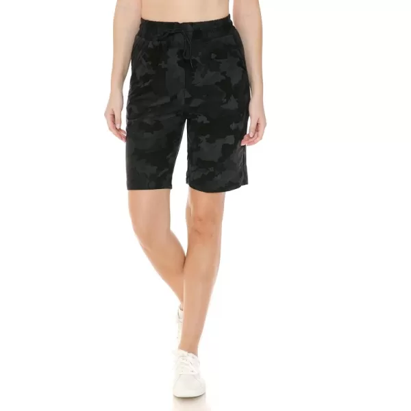 Shorts-print-gray Camouflage