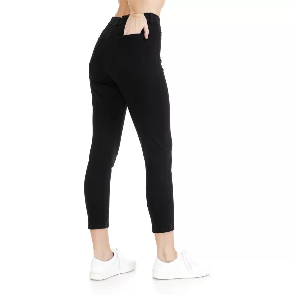 Leggings Depot Women's Stretch Pull-on Skinny Denim Look Jean Leggings 