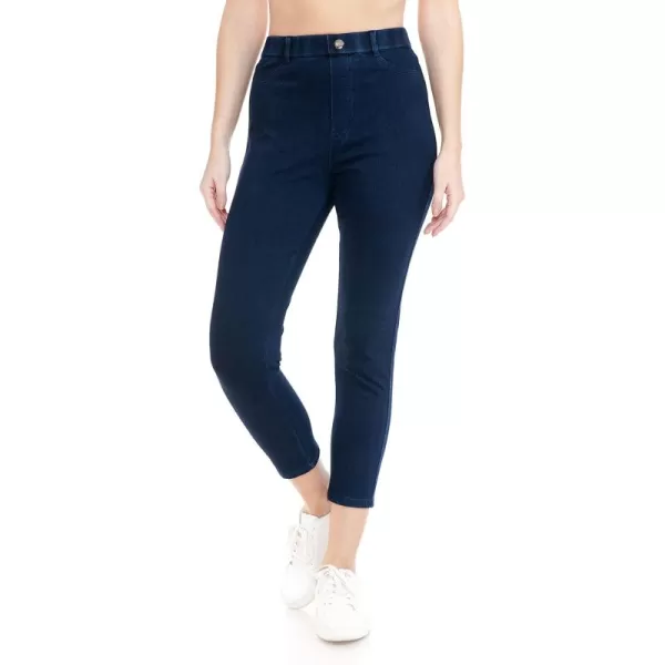 Leggings Depot Women's Stretch Pull-on Skinny Denim Look Jean Leggings 
