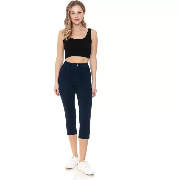 Leggings Depot Women's Stretch Pull-on Skinny Denim Look Jean Leggings 